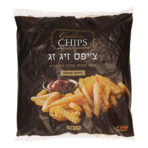 גולד צ'יפס זיג זג קילו וחצי
